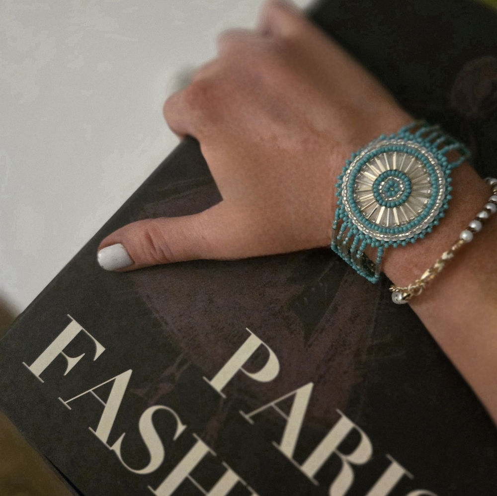 Hand-Made Beaded Bracelet